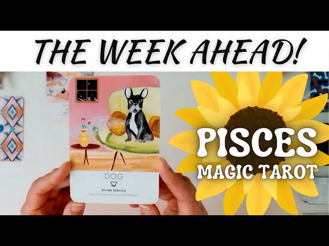 Pisces🌻THE WEEK AHEAD PISCES! 🏵️ A MASSIVELY TRANSFORMATIVE AND EMPOWERING WEEK!