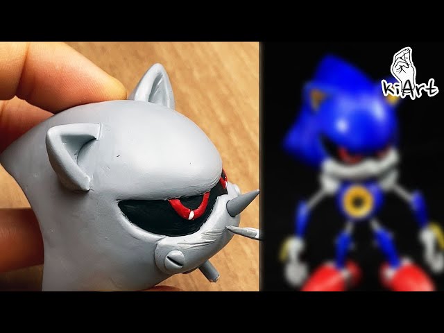 Create Classic Metal Sonic with Sculpey Clay [kiArt]