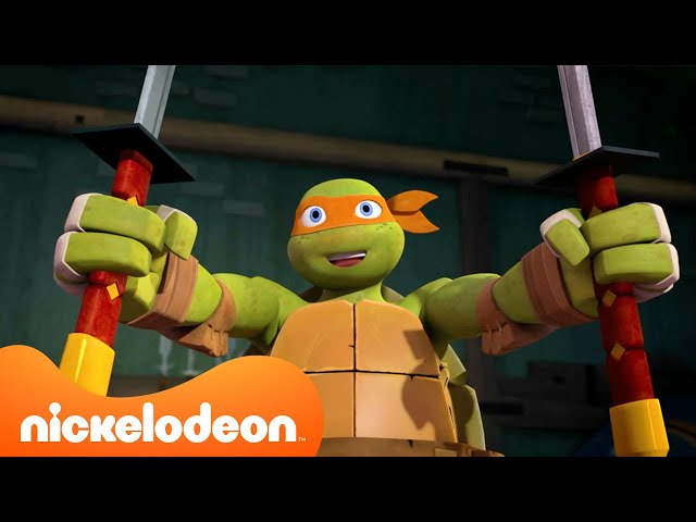 TMNT: Wojownicze Żółwie Ninja | 13 minut nieposłuszeństwa Żółwi wobec Splintera | Nickelodeon Polska