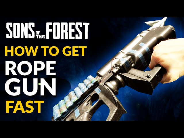 How to get the ROPE GUN | Sons of the Forest