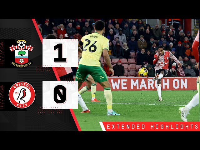 EXTENDED HIGHLIGHTS: Southampton 1-0 Bristol City | Championship