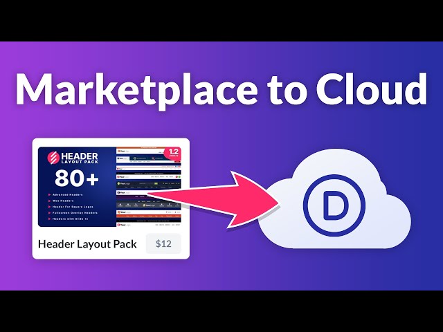 How to Upload Marketplace Layouts to Your Divi Cloud