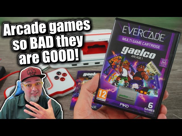 These Arcade Games Are So BAD They Are GOOD! Gaelco Arcade Collection 1 Evercade VS Review!
