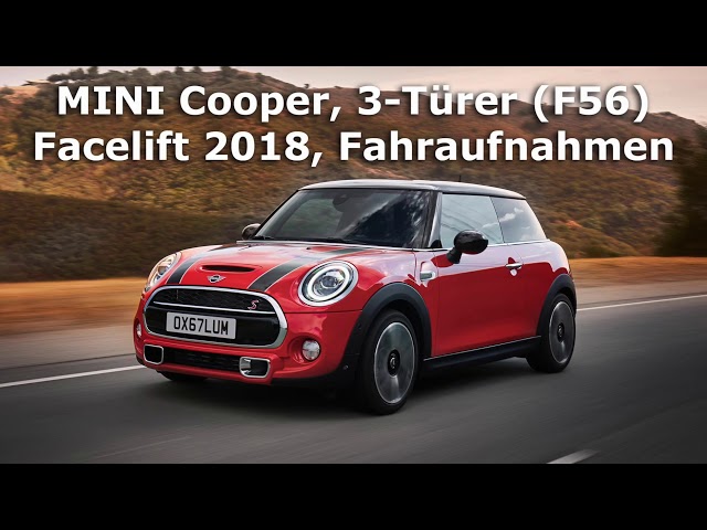 MINI 3-/5-Türer und Cabrio Facelift 2018