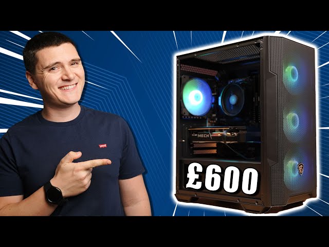 Building A BEAST £600 Gaming PC in 2024 - Ryzen 5, RX 6600!