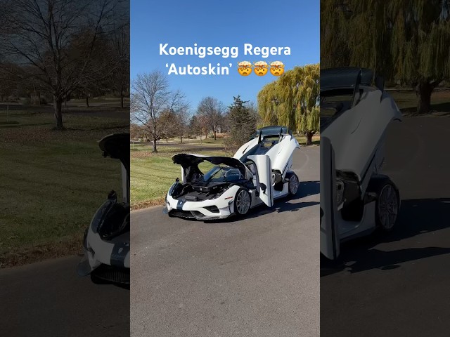 Koenigsegg “Transformer Mode” 🤯 #koenigsegg #koenigseggregera #hypercar