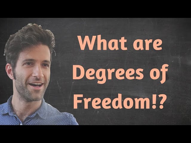 What are degrees of freedom?!? Seriously.