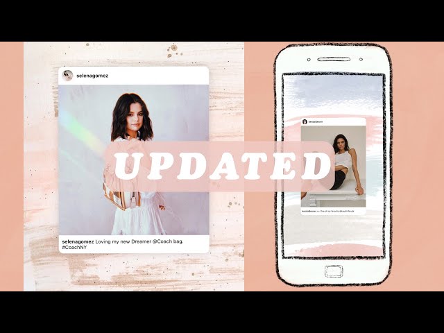 *UPDATED* How to Add a Background When You Share a Feed Post to Your Story!