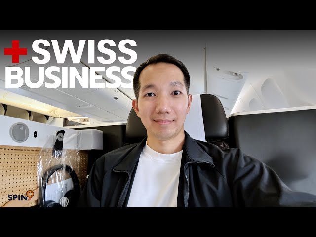 [spin9] รีวิว Business Class สายการบิน Swiss — กรุงเทพ-ซูริค Boeing 777-300ER