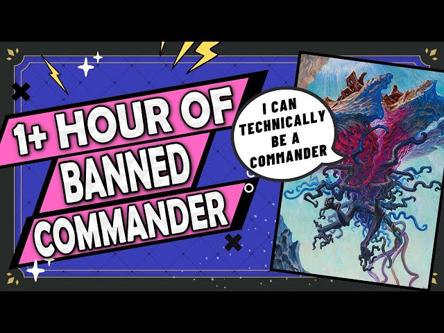 1+ Hour of Banned Commander Cards To Fall Asleep to