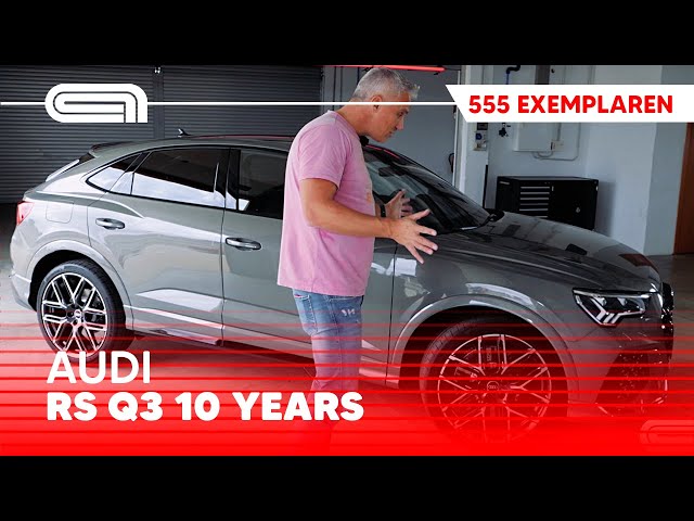 Audi RS Q3 Edition 10 Years: gelimiteerd tot 555 stuks