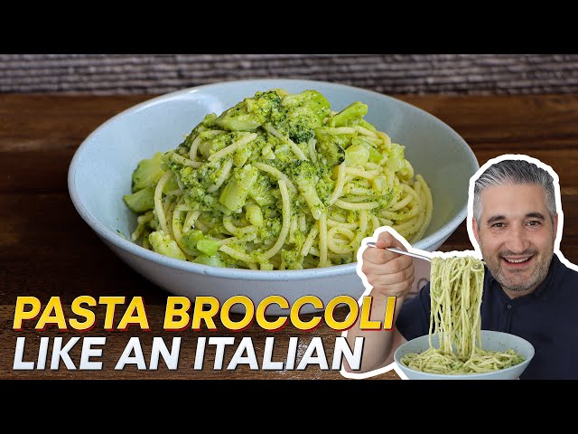 How to Make PASTA BROCCOLI Like an Italian
