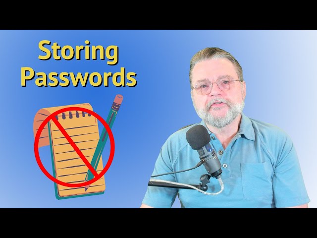 No, Don't Write Down Passwords