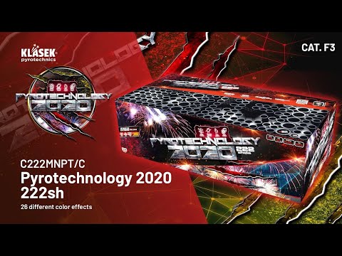 C222MNPT/C Pyrotechnology 2020 222sh | Klasek pyrotechnics