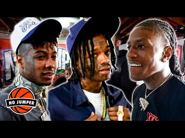 Blueface, Rico Recklezz, X4 & More all Pull Up to No Jumper!