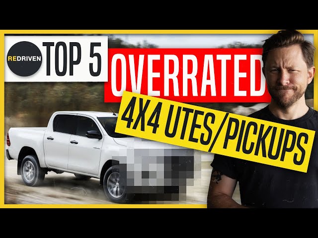 Top 5 OVERRATED 4x4 utes/pick-ups | ReDriven
