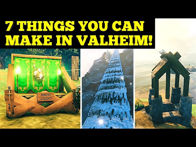 7 Things YOU can Make in Valheim