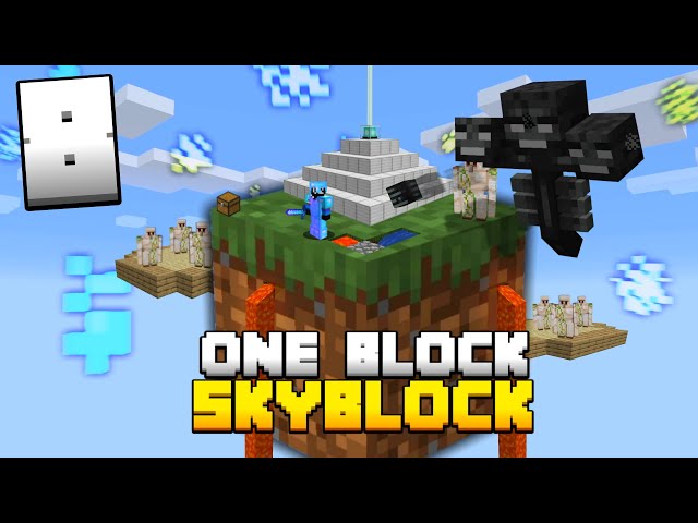 Minecraft Skyblock, But You Only Get ONE BLOCK (#8)