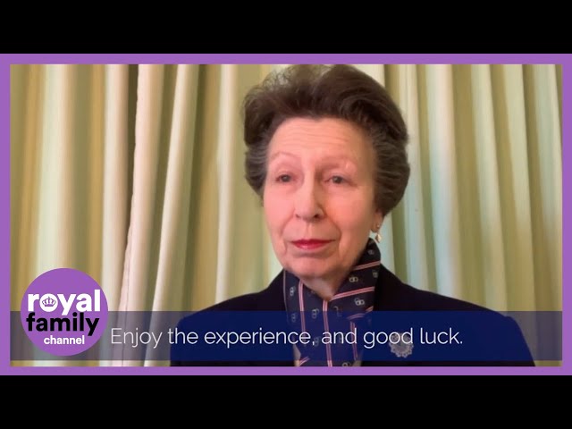 Princess Anne Wishes LUCK to Team GB