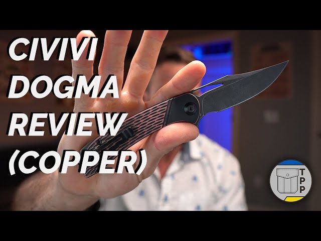 Civivi Dogma Knife Review (Copper) - C2005F
