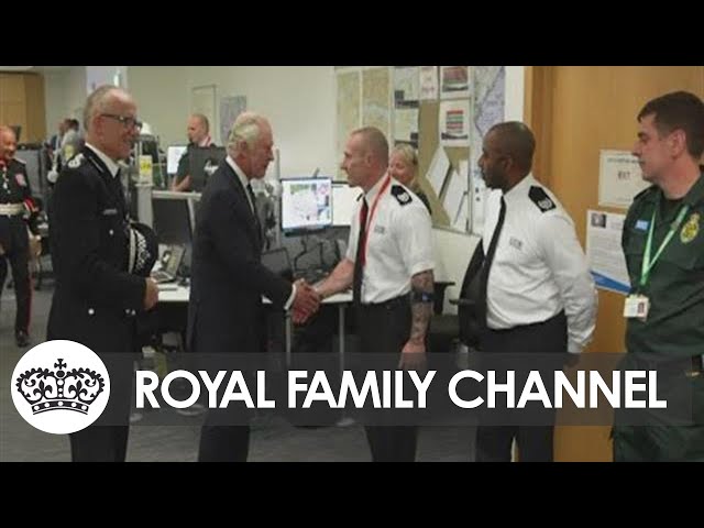 King Charles Visits Metropolitan Police Special Operations