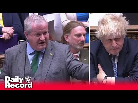 Ian Blackford demands Boris Johnson resigns in the Commons chamber
