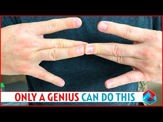 Only a Genius Can do this Finger Trick!?