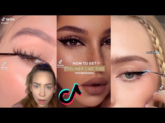 Eyeliner HACKS Tutorial | TikTok Compilation ✨