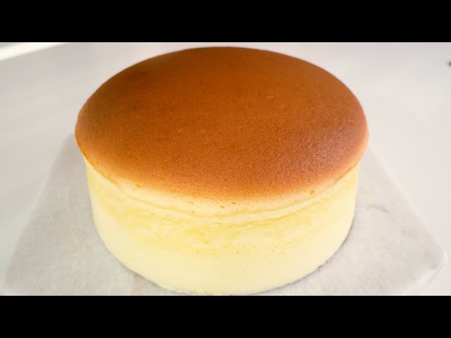Fluffy Japanese Cheesecake Melts in your mouth
