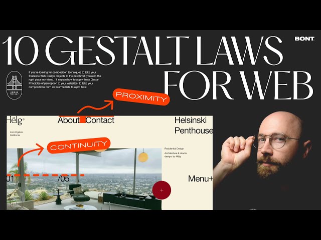 10 Gestalt laws for advanced compositions & layouts in Web Design