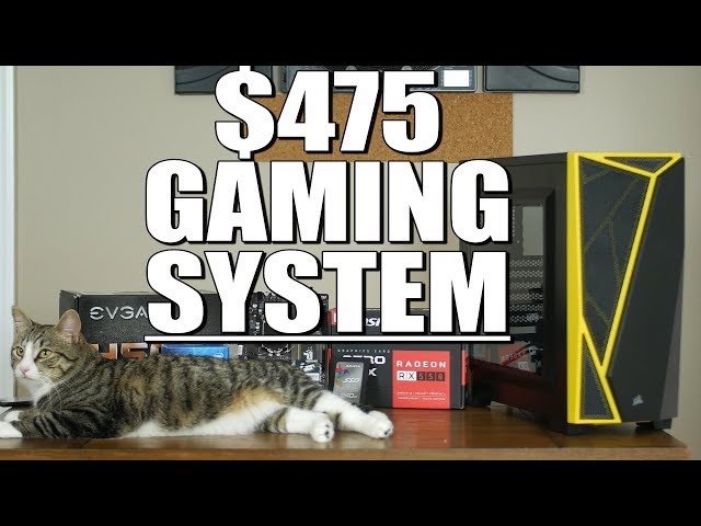 Monthly Build Series - Sub-$500 Gaming PC!