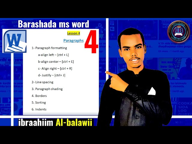 4- barashada ms word-paragraph