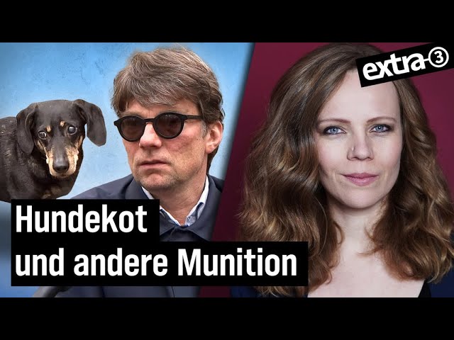 Hundekot und andere Munition mit Martin Zingsheim - Bosettis Woche #34 | extra 3 | NDR