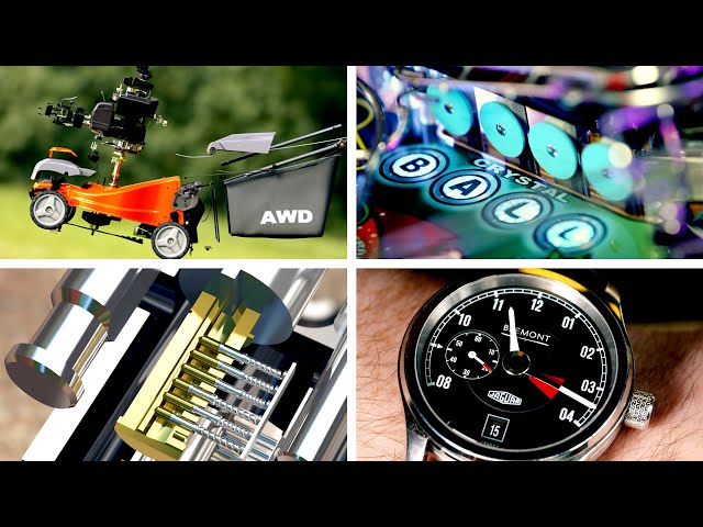 How Things Work – Lawnmower | Pinball | Padlock | Wristwatch