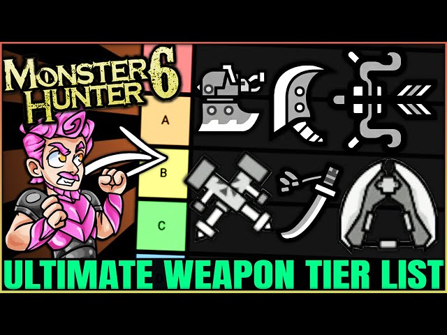 The ULTIMATE All Weapon Tier List - Most Fun & Powerful Weapon Before Monster Hunter 6!