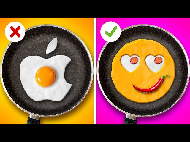 GENIUS COOKING HACKS FOR BREAKFAST! | Brilliant Ideas And Challenges To Make Food by 123 GO! Like