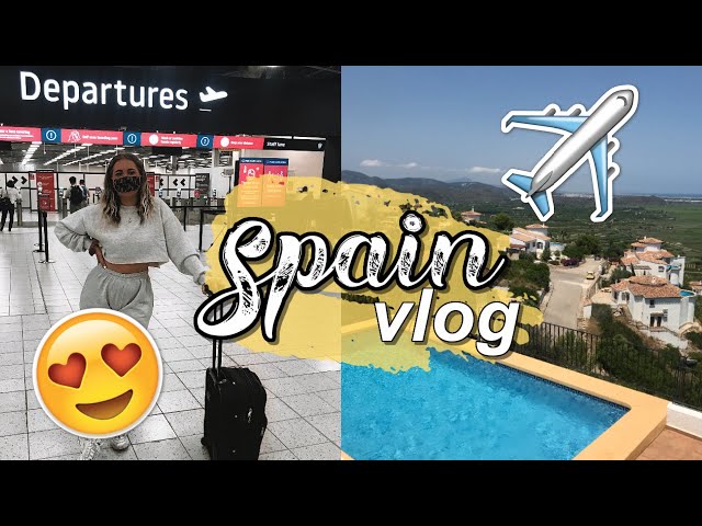 SPAIN VLOG | Pack With Me, Airport Vlog + Villa Tour | Summer Travel Vlog 2020