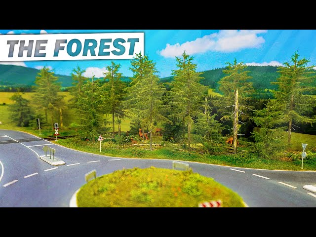 This is how I built a super realistic model forest | Building an H0 model railroad - Ep. 25