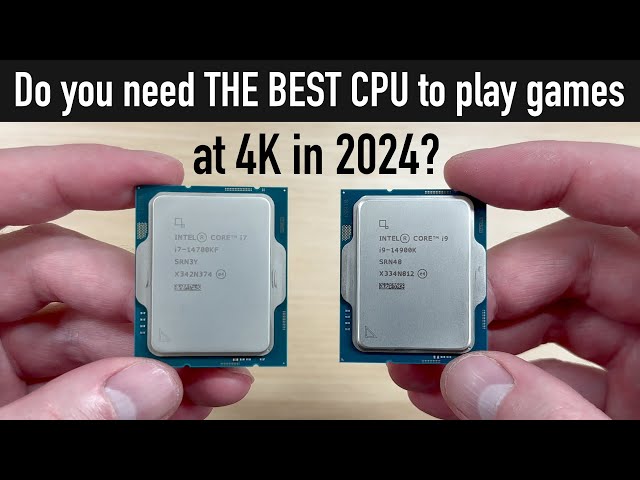 14700K vs 14900K for RTX 4090: HUGE Performance Difference?