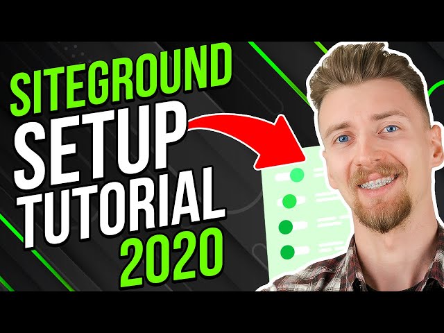 SiteGround WordPress Tutorial - Make The Most Out of Your Plans!