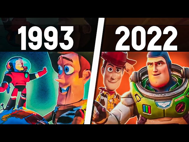 The Evolution of Toy Story (1993-2022)