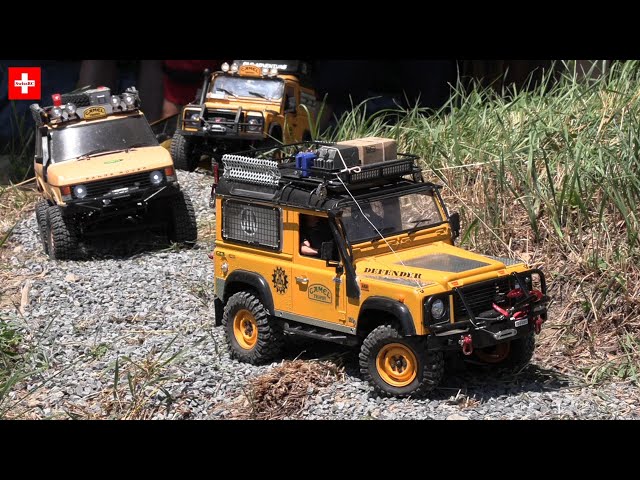 RC OFF ROAD CRAWLER AND SCALER VEHICLES IN ACTION