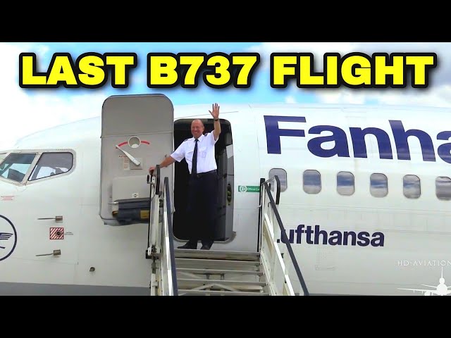 Short before Retirement: MY LAST Lufthansa Boeing B737 Flight! | LET'S FLY #12