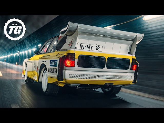 Audi Group B Rally Car vs THE STIG | TG Tunnel Run