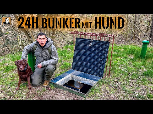 24h im Prepper BUNKER mit Hund ÜBERLEBEN | Heizung defekt & Rauchvergiftung | Survival Mattin