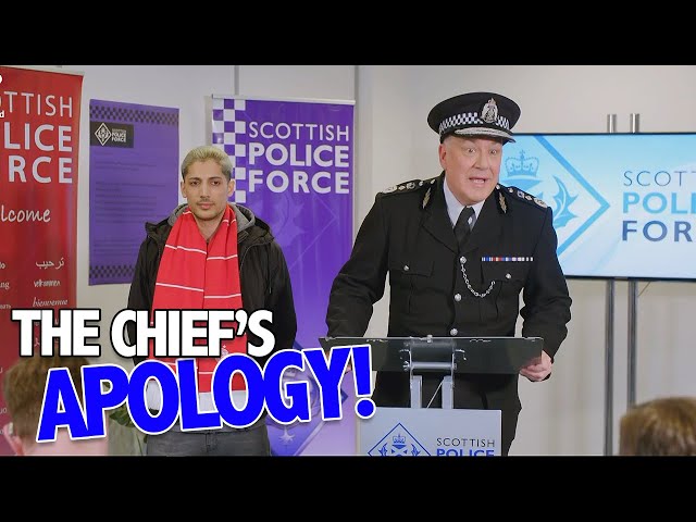 The Chief Apologises | Scot Squad | BBC Scotland Comedy