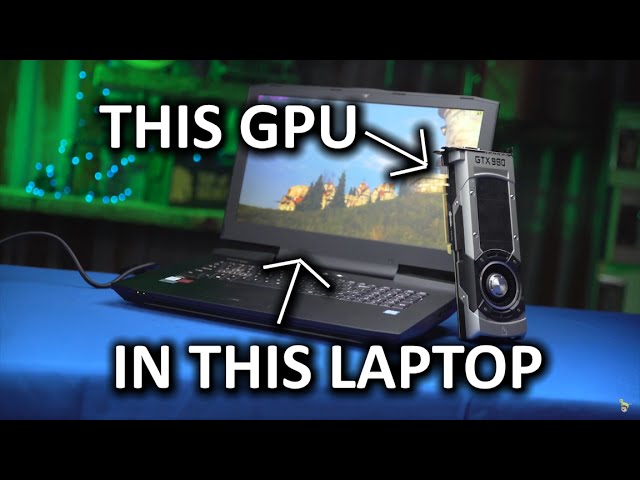 Full Desktop Gaming Performance in a Laptop