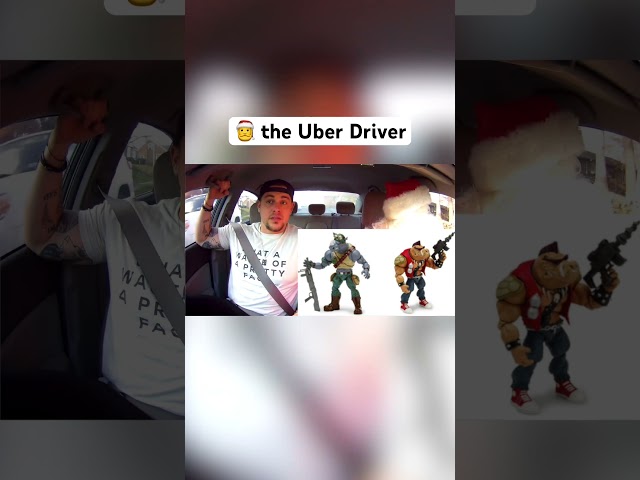 When Santa’s the Uber Driver