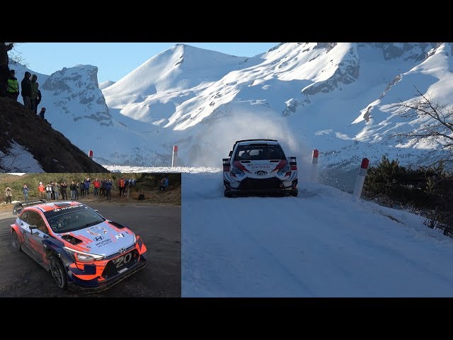Best of Hot Moments Rallyes Monte Carlo 2020 Tests Day Ogier Loeb Neuville by Ouhla lui