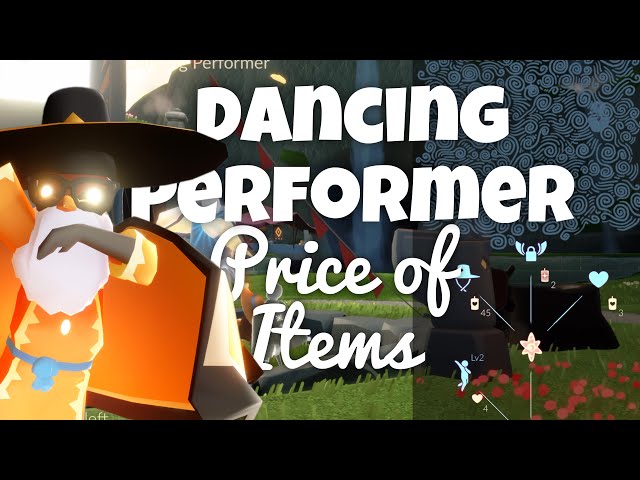 Dancing Performer - Actual Prices of items! Traveling Spirit - Sky children of the light | Noob Mode
